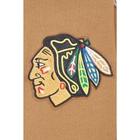 Sweat-shirt à enfiler Pro Standard Brown Chicago Blackhawks Paint the City pour homme