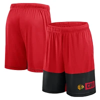 Short de sport rouge pour homme des Blackhawks Chicago, le meilleur meilleurs