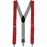 Men's Red Chicago Blackhawks Suspenders