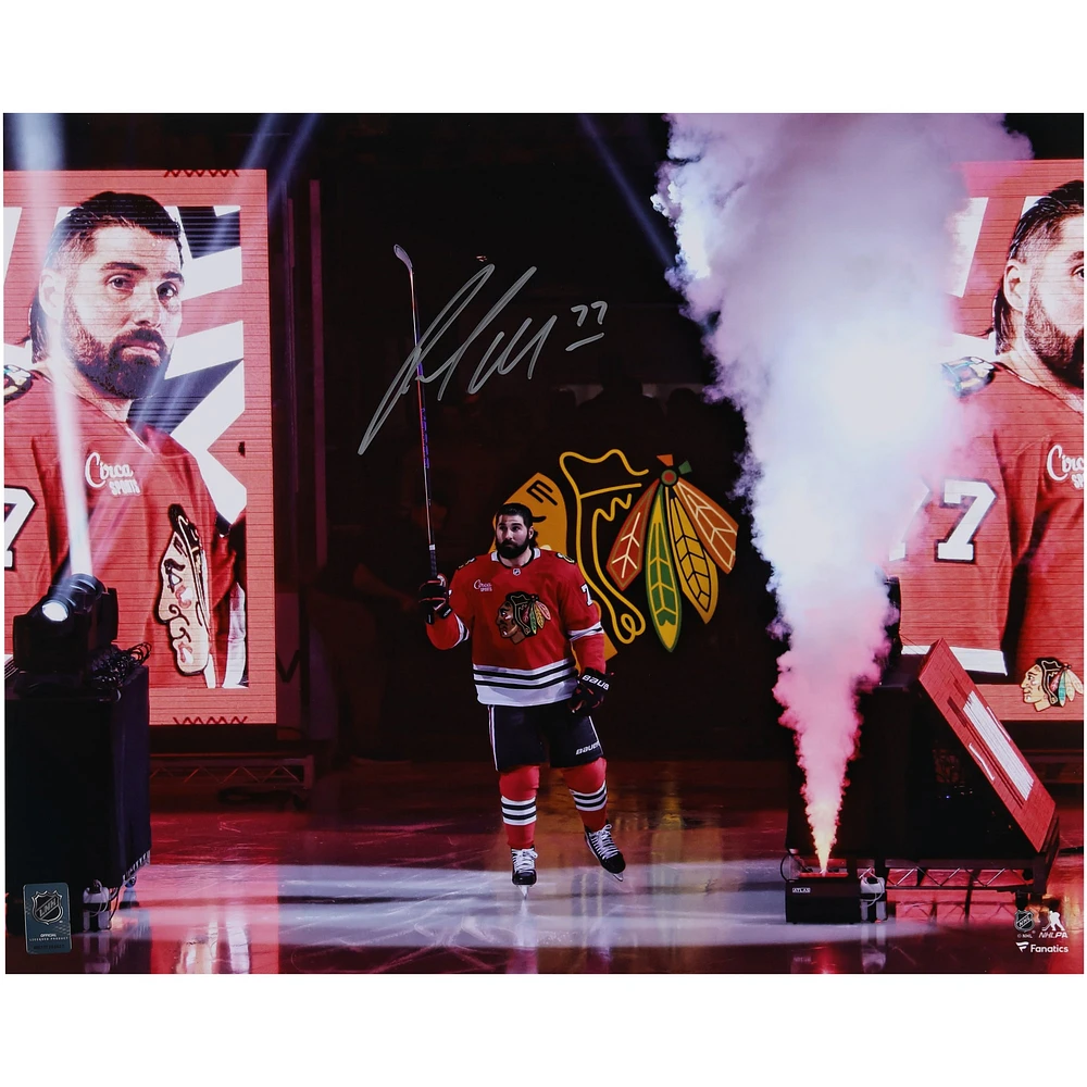 Pat Maroon Chicago Blackhawks Autographed 16" x 20" Pregame Intro Photograph