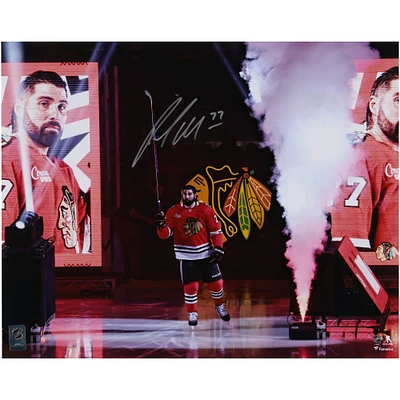Pat Maroon Chicago Blackhawks Autographed 16" x 20" Pregame Intro Photograph