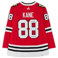 Patrick Kane Chicago Blackhawks Autographed Red adidas Authentic Jersey with "3x SC Champ" & "Showtime" Inscriptions - Limited Edition of 25