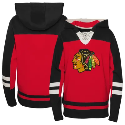 Chicago Blackhawks Preschool Ageless Revisited Lace-Up V-Neck Pullover Hoodie