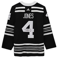 Seth Jones Black Chicago Blackhawks Autographed adidas Alternate Authentic Jersey