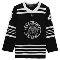Seth Jones Black Chicago Blackhawks Autographed adidas Alternate Authentic Jersey