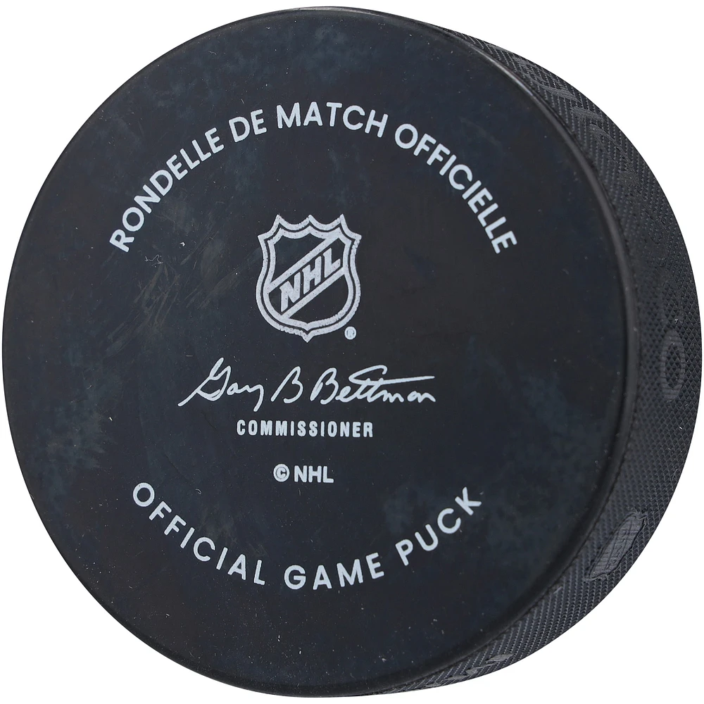 Seth Jones Chicago Blackhawks Autographed 2025 NHL Winter Classic Official Game Puck