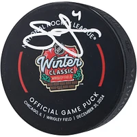 Seth Jones Chicago Blackhawks Autographed 2025 NHL Winter Classic Official Game Puck