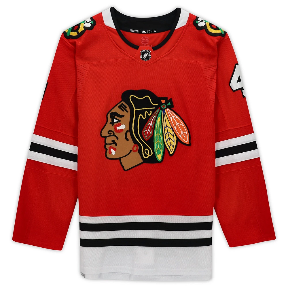 Maillot authentique adidas autographié par Seth Jones des Chicago Blackhawks