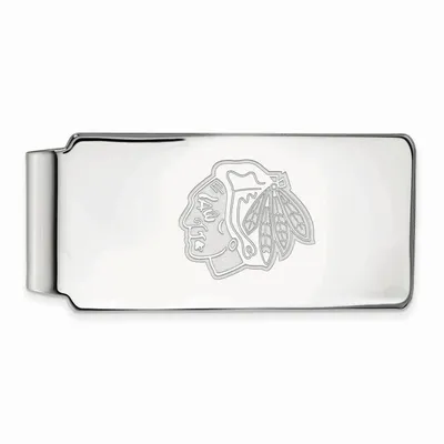 Chicago Blackhawks Money Clip - Silver