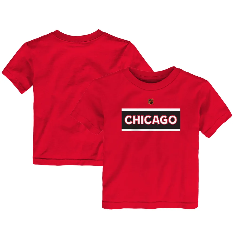 Fanatics Branded Chicago Blackhawks Red Primary Logo T-Shirt Small