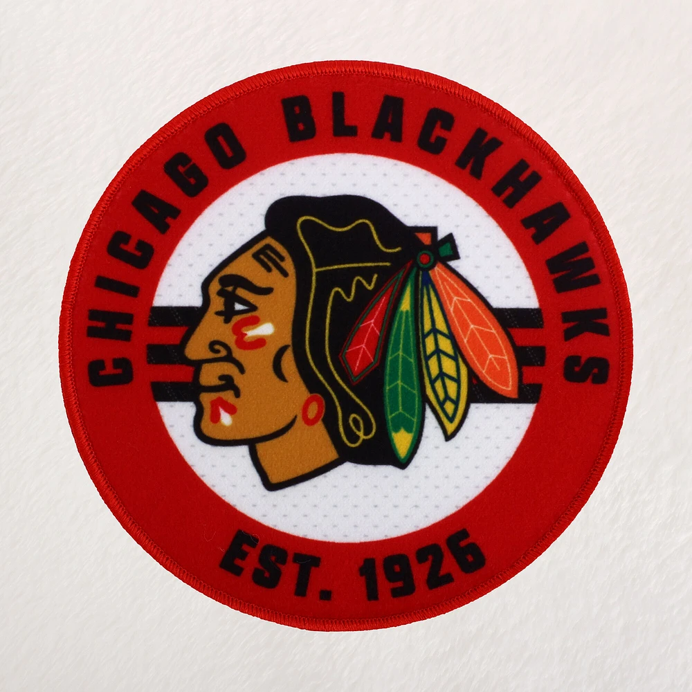 Peignoir unisexe blanc des Blackhawks de Chicago