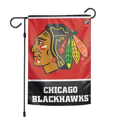 WinCraft Chicago Blackhawks 12" x 18" Double-Sided Garden Flag