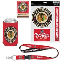 WinCraft Chicago Blackhawks 2025 NHL Winter Classic Fan Pack