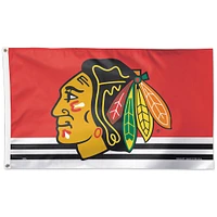 WinCraft Chicago Blackhawks 3' x 5' Deluxe - Single-Sided Flag