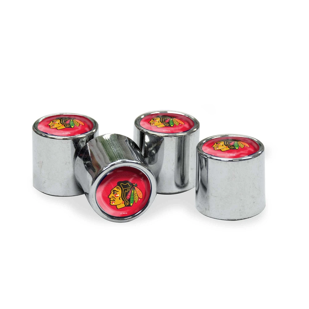 WinCraft Chicago Blackhawks Valve Stem Covers