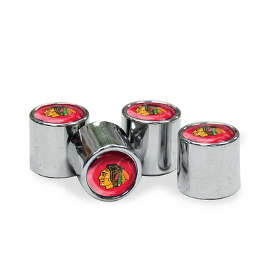 WinCraft Chicago Blackhawks Valve Stem Covers