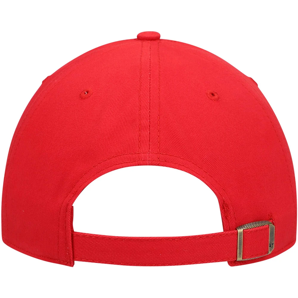Women's '47 Red Chicago Blackhawks Team Miata Clean Up Adjustable Hat
