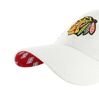 Chapeau réglable blanc Chicago Blackhawks Confetti Clean Up '47 pour femmes