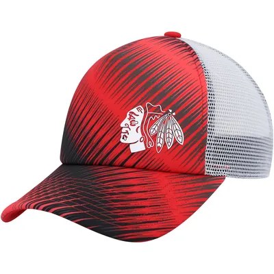 Chicago Blackhawks adidas Women's Graphic Foam Trucker Snapback Hat - Red/White