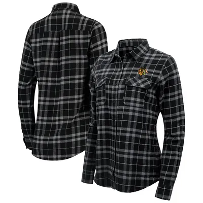 Antigua Men's Antigua Gray Colorado Rockies Instinct Flannel Button-Up Shirt