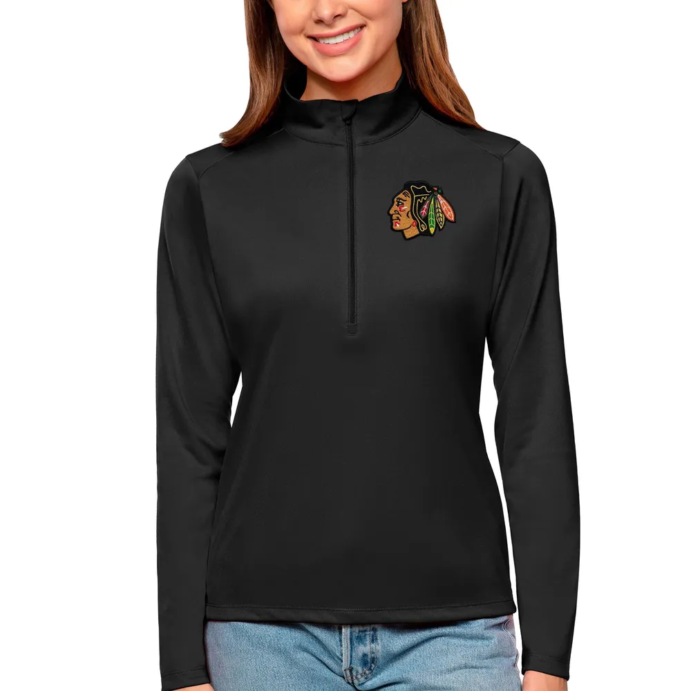 https://cdn.mall.adeptmind.ai/https%3A%2F%2Fimages.footballfanatics.com%2Fchicago-blackhawks%2Fwomens-antigua-black-chicago-blackhawks-tribute-quarter-zip-pullover-top_pi4807000_ff_4807557-92743443795dc2eec292_full.jpg%3F_hv%3D2_large.webp