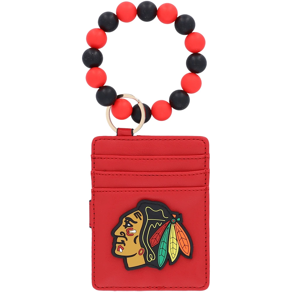 Portefeuille pour femme Cuce Chicago Blackhawks Team Wristlet