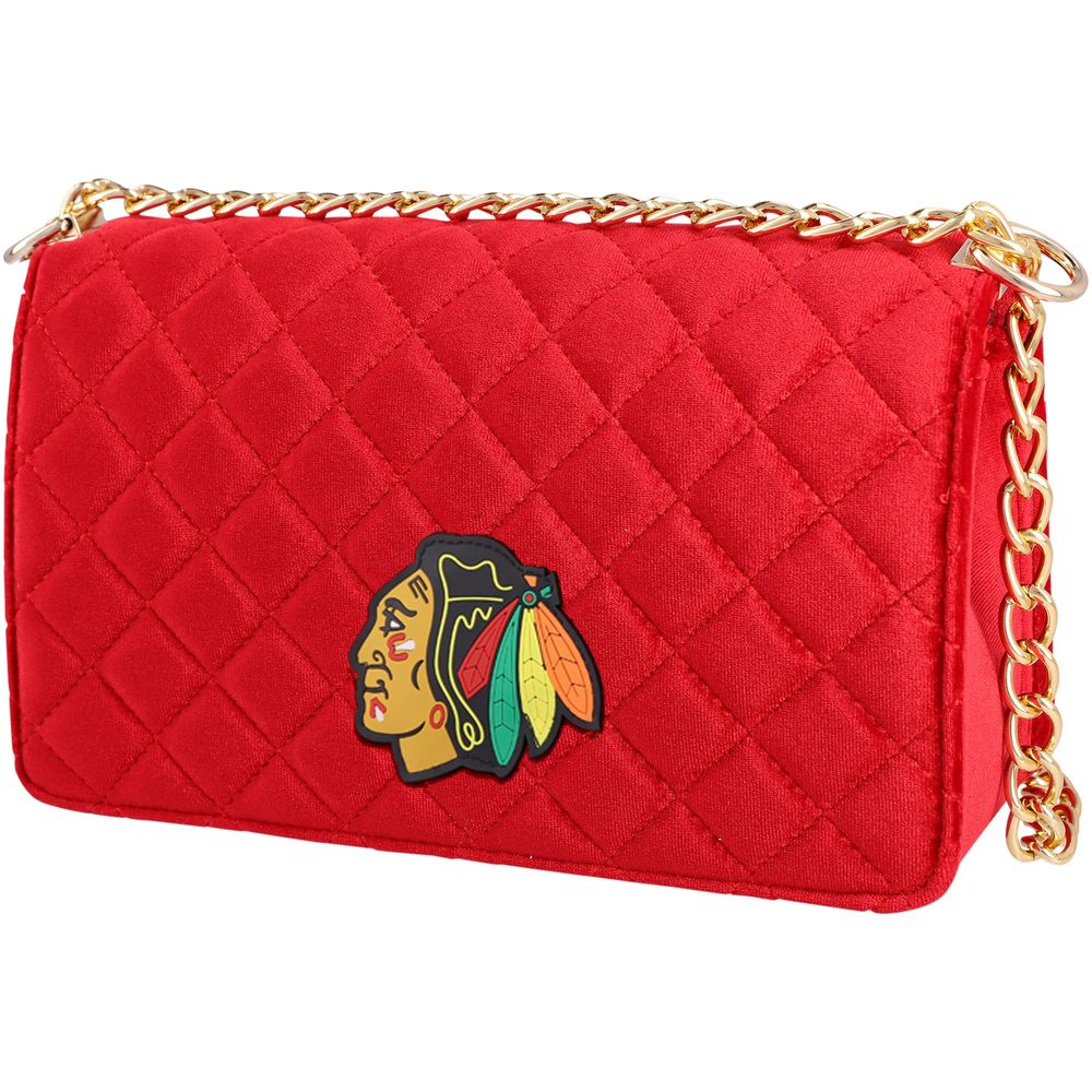 Women's Cuce Chicago Blackhawks Velvet Team Color Bag