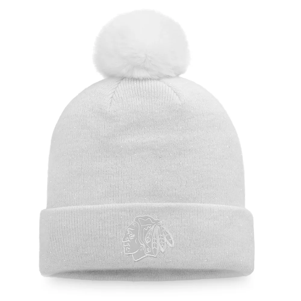 Men's Fanatics Branded Gray Detroit Tigers Cuffed Knit Hat with Pom