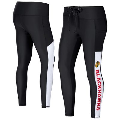 Women's WEAR by Erin Andrews Black Chicago Blackhawks Leggings