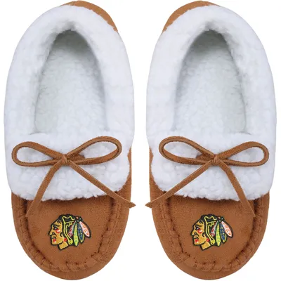 Minnesota Vikings FOCO Big Team Logo Scuff Slippers