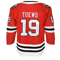 Jeune Jonathan Toews Red Chicago Blackhawks Home Premier Player - Maillot