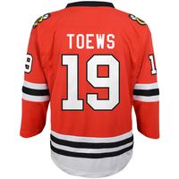 Youth Jonathan Toews Red Chicago Blackhawks Home Replica Player - Jersey