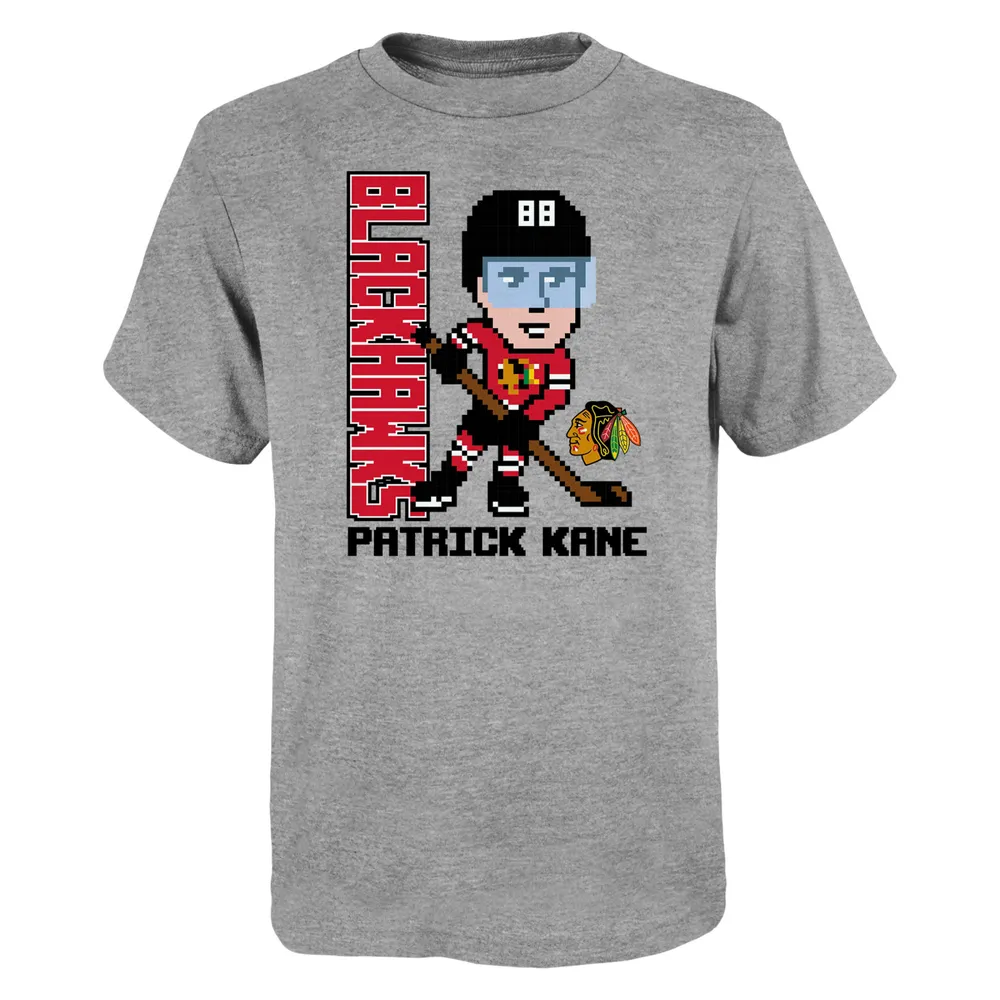 Youth Patrick Kane Red Chicago Blackhawks Player Name & Number T-Shirt