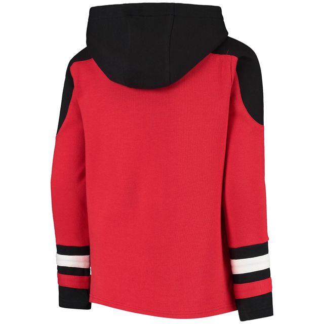 Youth Black New Jersey Devils Ageless Must-Have Lace-Up Pullover