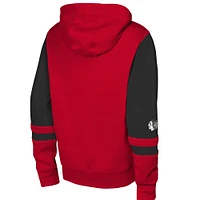 Youth Red Chicago Blackhawks Face Off Full-Zip Hoodie