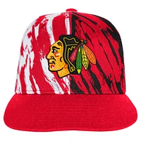 Casquette Snapback à visière plate Propel des Blackhawks de Chicago pour jeunes