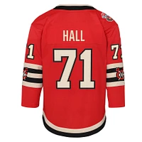 Youth Taylor Hall Red Chicago Blackhawks 2025 NHL Winter Classic Premier Player Jersey