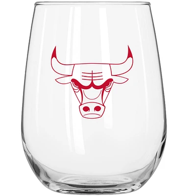 Verre à boisson incurvé de 16 oz pour le jour du match des Chicago Bulls