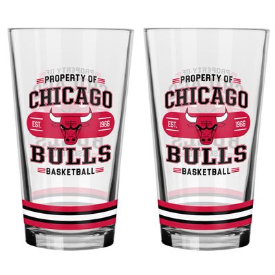 Chicago Bulls 2-Piece Mixing Glass Set