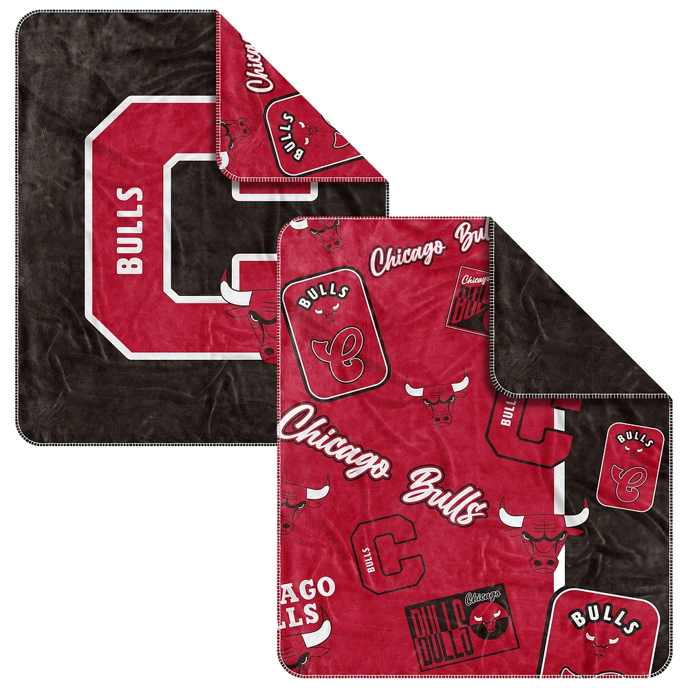 Chicago Bulls 50” x 60” Dream Weave Throw Blanket