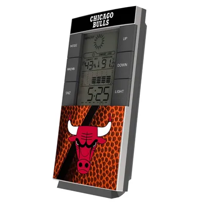 Chicago Bulls Basketball Digital Desk Clock