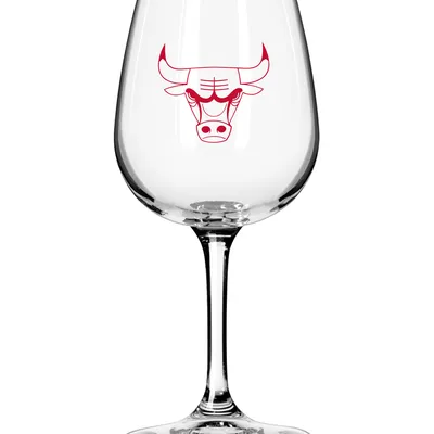 Chicago Bulls Logo 12oz. Stemmed Wine Glass