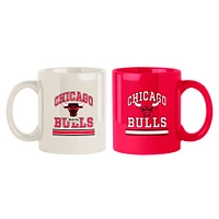 Chicago Bulls Two-Pack 15oz. Color Mug Set