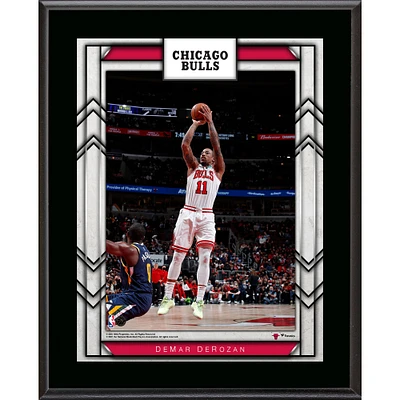 Plaque de joueur sublimée DeMar DeRozan Chicago Bulls 10,5'' x 13''