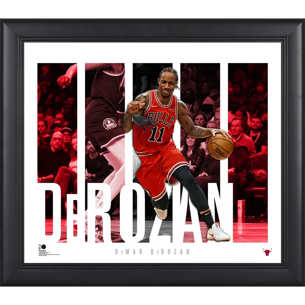 Lids DeMar DeRozan Chicago Bulls Fanatics Authentic Framed 15 x 17 Player  Panel Collage