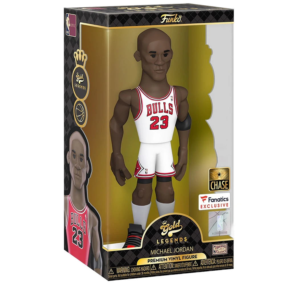 Funko Michael Jordan Chicago Bulls Fanatics Exclusive 12in. Pop! Premium Vinyl GOLD Figure