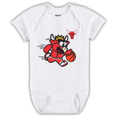 Chicago Bulls Infant Mascot Bodysuit - White