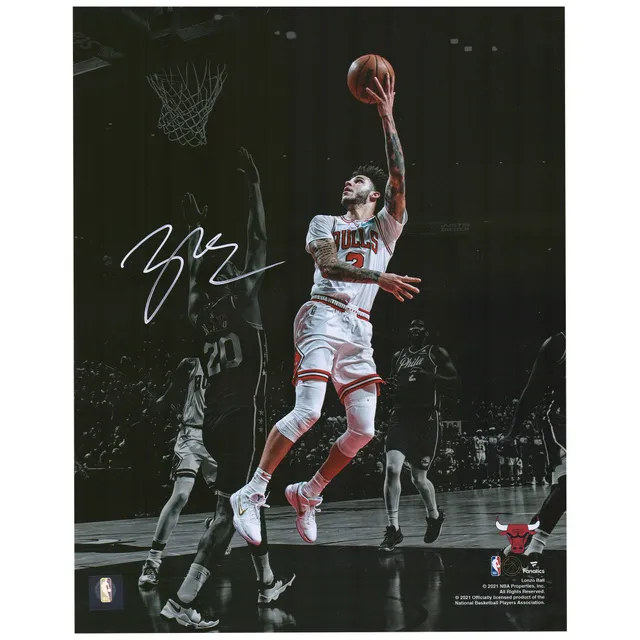 Lonzo Ball Chicago Bulls Fanatics Authentic Autographed Nike Swingman Jersey  - Red