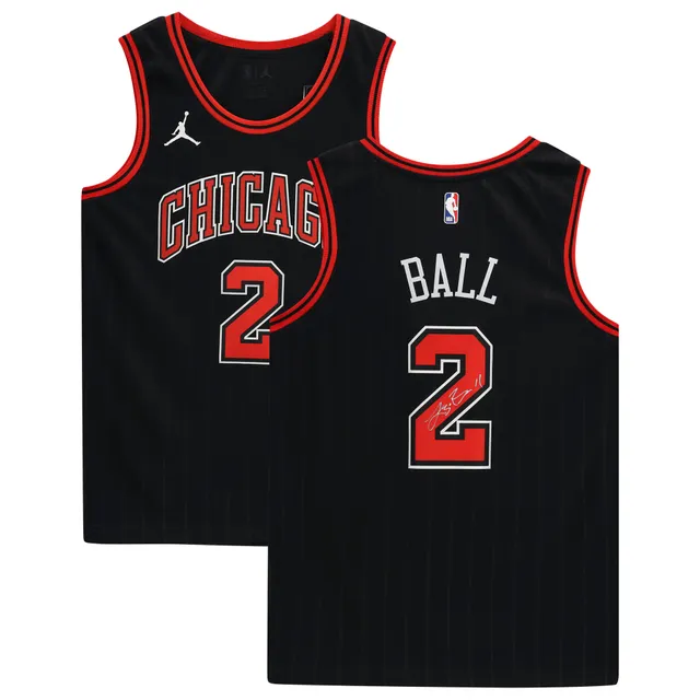 Zach LaVine Chicago Bulls Autographed Fanatics Authentic Red Nike