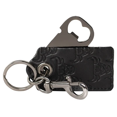 Lusso Black Chicago Bulls Sagar Keychain Bottle Opener